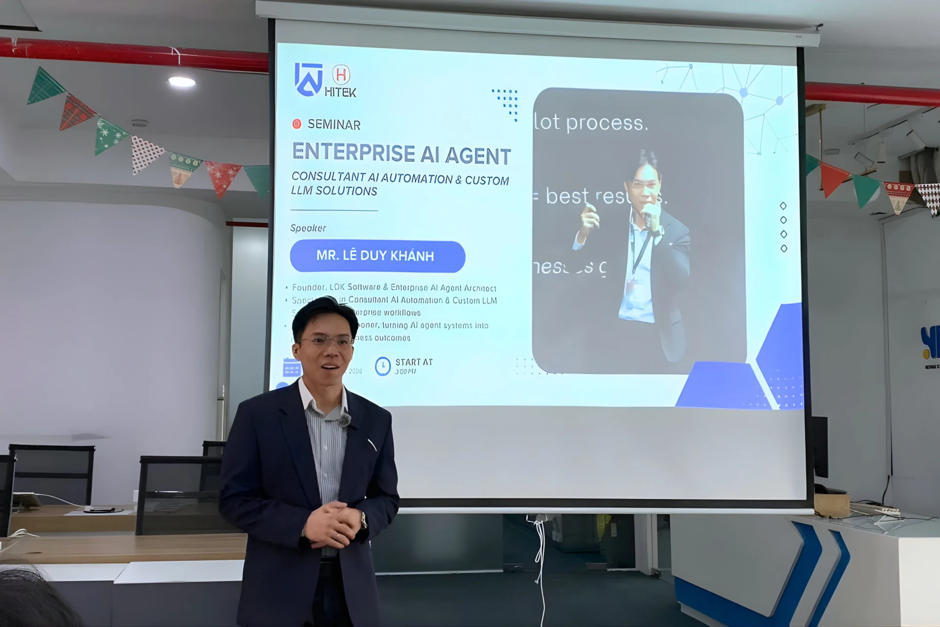 Giới thiệu buổi talk Enterprise AI Agent
