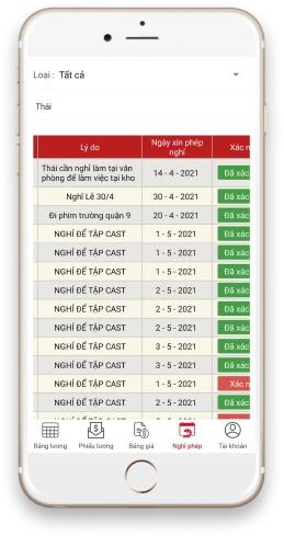 HKFilm attendance, leave and payroll data