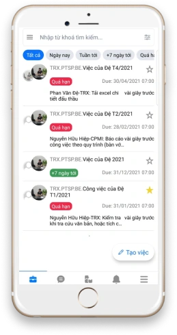 TRX ERP mobile work management